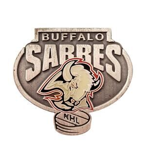 Buffalo Sabres NHL Team Logo Pin Peter David Collectible 1.28" x 1.39" Gift Box